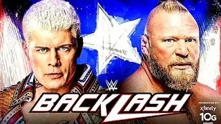 wwe Backlash match card and prediction 2023.