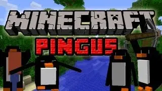 Minecraft Mody - Pingus Mod 1.6.2 - Pomocnicze Pingwiny w Minecraft !