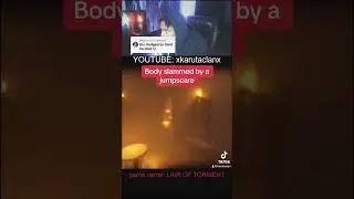When the jump scare a little too realistic.