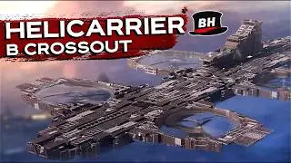 Helicarrier в Crossout - Летающая сцепка из 9 человек