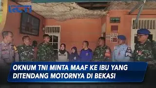 Usai Viral, Oknum TNI Minta Maaf ke Ibu yang Ditendang Motornya di Bekasi, Jawa Barat