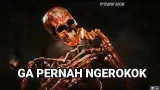 Ketika Lu Ga Pernah Ngerokok (Meme Tengkorak Ngerokok)