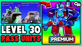 I Got The LEVEL 30 MEGA SIREN GUY! *HALLOWEEN UPDATE* (Toilet Legacy Defense)