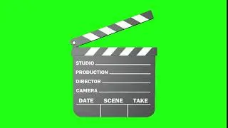 Filmklappe   green screen video effect  by bgm sounds what's app center.