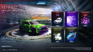 I finally got Fennec | “SEASON 16 ELITE PACK” Gameplay Showcase (Rocket League)