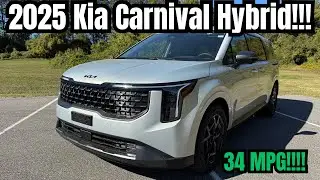 2025 Kia Carnival Hybrid SX Prestige: Best Minivan on the Market??