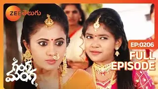Ganga Manga - గంగ మంగ - Telugu Serial - Full Episode - 206 - Nalini, Pranavi - Zee Telugu