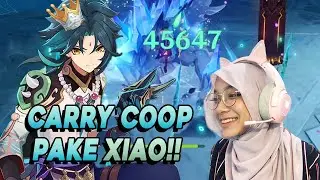 CARRY COOP ft. Triple Crown Xiao - Genshin Impact Indonesia