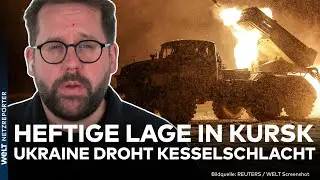 PUTINS KRIEG: Kesselschlacht droht! Russland schließt in Kursk die Zange um Soldaten der Ukraine
