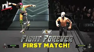 Sick Skateboard Strats?! AEW Fight Forever FIRST MATCH!