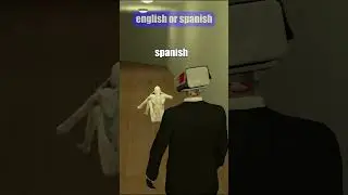 english or spanish? ☠️ #skibiditoilet