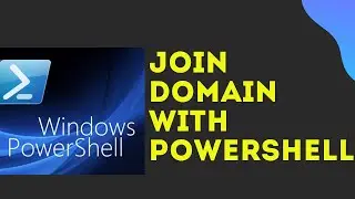 Join a domain through powershell