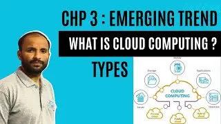 What is Cloud Computing | Emerging Trend | Types of Cloud Computing - Class 11 Computer Science 2024