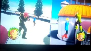 Dragonball Raging Blast 2 Android 16 Rocket Punch on Android 18 Extended Ryona