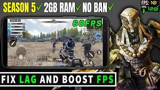 COD Mobile  Season 5 Lag Fix & FPS BOOST  - GFX Tool & Config File for Any Device No FPS Drops