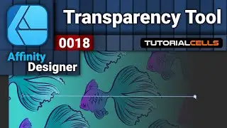 0018. Transparency Tool in Affinity designer