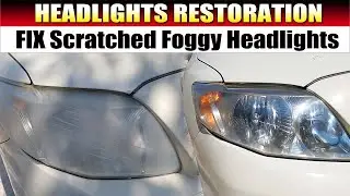 Remove Scratches from your Headlights | Headlights Restoration at Home