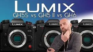 Panasonic GH6 vs GH52 vs GH5S Low Light, Field of View, and Color Science!