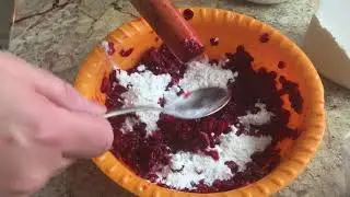 🔥Пирог с брусникой🍪из дрожжевого теста