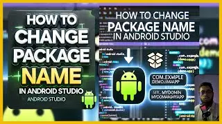 How to change package name in android studio