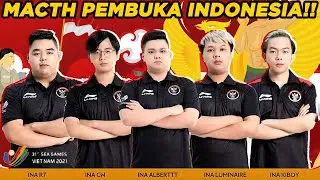 MATCH PEMBUKA TIMNAS MLBB INDONESIA!! LET'S GOO!! 🇮🇩🔥 - Indonesias VS Vietnam Match 1