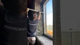 Штукатурка откоса