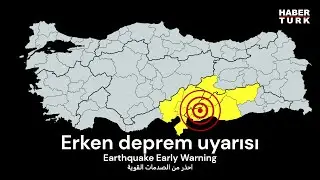 Turkey 2023 Earthquake TV EAS Alarm (February 6, 2023) 2023 Turkey–Syria earthquake Habertürk Mock