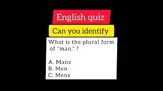 Check your knowledge of English grammar// #quiz #englishgrammar #english