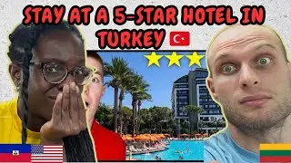 REACTION TO I Stayed in a 5-Star Luxury Hotel in Turkey.. (Trendy Lara) | FIRST TIME WATCHING