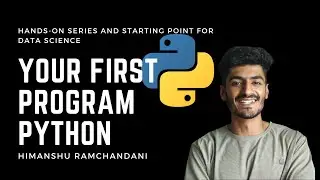 5 | How to write your first program in Python?
