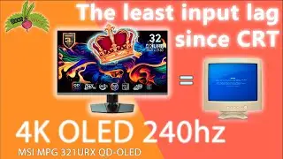4K OLED 240hz Gaming Monitor is here! | MSI MPG 321URX QD OLED | Unbox and testing