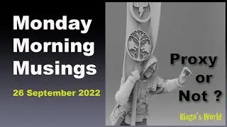 Monday Morning Musings: 26th Sept - Offical or Proxy Minis ?
