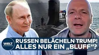 UKRAINE-KRIEG: Nach Ultimatum und Trumps U-Boot-Strategie! Russland spricht von 