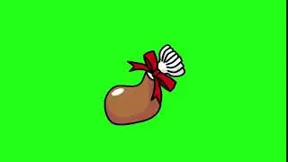 hopping roast chicken green screen