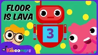 The Floor is Lava 3 | Gross & Funny Obstacle Game | The Kiboomers Kids Dance Songs & Nursery Rhymes