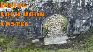 360° Drone Flight Around Loch Doon Castle (Inside Views!) | DJI Mavic 3