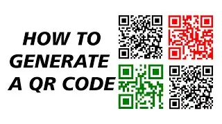 HOW TO CREATE QR CODE