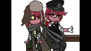 опа, а я снова с вами)) // gasha club// countryhumans// USSR, Third Re`h// by Alice_Tyan:D
