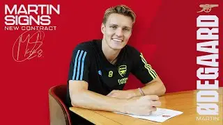 A PLACE WHERE I BELØNG | Martin Ødegaard signs new Arsenal contract