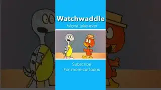 #watchwaddle #youtubeshorts #playlist cartoons - worst joke ever