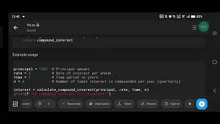 Calculate Compound Interest in Python | Python Tutorial