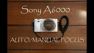 SONY A6000 - AUTO MANUAL FOCUS SETTING USING THE C2 Button