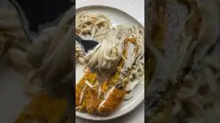 Самая сочная курочка с грибной пастой 🤤 