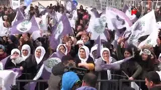 8 Mart Van Kadınlar Günü mitingi