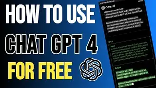 How to use chatgpt 4 for free | How to use chatgpt | chatgpt 4 free access | What is chatgpt | AI