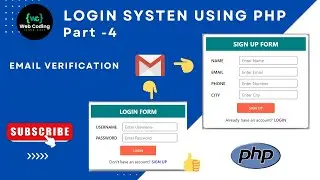 PHP Login System With Email Verification: Creating a Login + Registration System in PHP | 