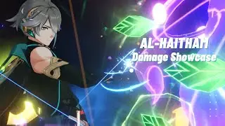 Alhaitham Damage Showcase | Genshin Impact Damage Showcase