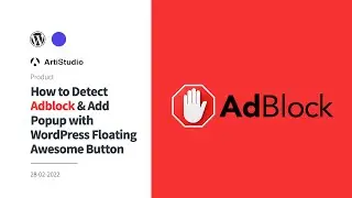 How to Detect Adblock & Add Popup with WordPress Floating Awesome Button