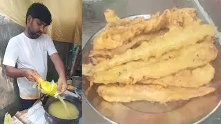 Odisha Famous Mirchi Vada in Kendrapada 🥵🔥🥵 || Mirchi Bhajiya || Mirchi Pakora || Chilli Pakoda