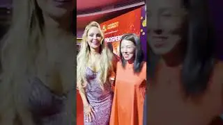 Анна Калашникова и Булат Муратбеков ведущие International Congress Prosperity